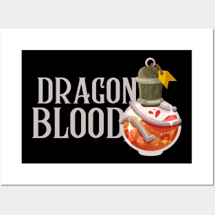 Dragon blood Posters and Art